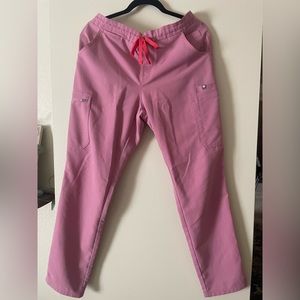 Figs women's Chalk Pink Yola - Skinny Scrub Pants - M / Chalk Pink